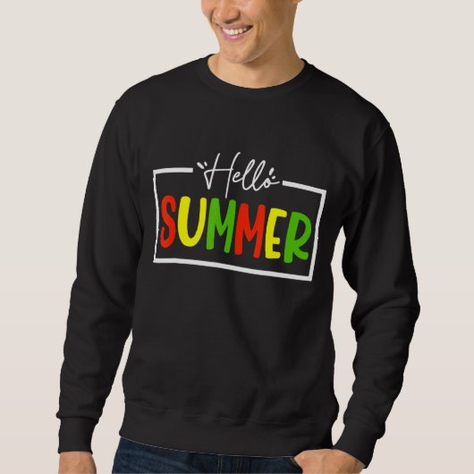 Hello Summer先生 スウェットシャツ (正面)