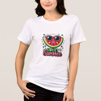 Hello Summer -かわいいサマーティーfor Women & Tees トライブレンドTシャツ