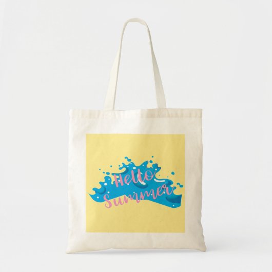 Hello Summer, カッコいい Graphic, トートバッグ (正面)