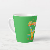 Hello Summer カフェラテマグ (左アングル)