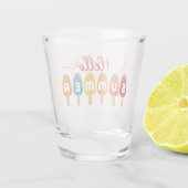 Hello Summer カラフル Popsicle ショットグラス (裏面)