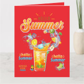 Hello Summer カード (正面)