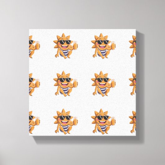 Hello summer  キャンバスプリント (正面)