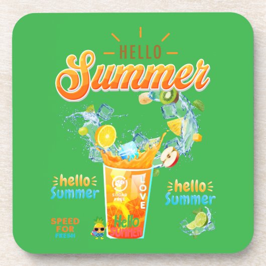 Hello Summer コースター (正面)