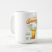 Hello Summer コーヒーマグカップ (正面左)