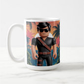 Hello summer  コーヒーマグカップ (左)