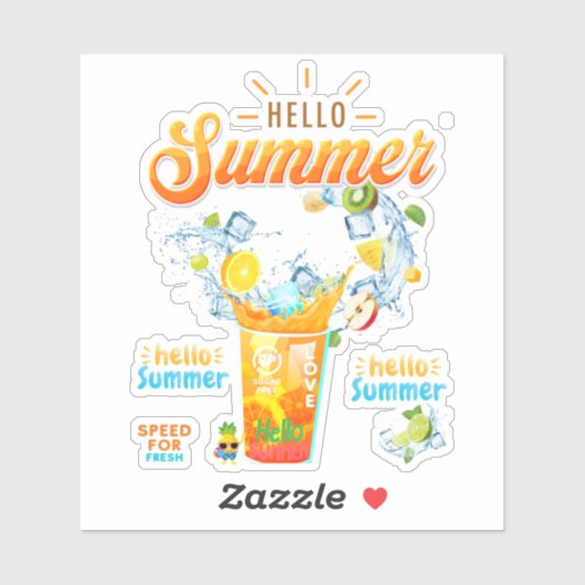 Hello Summer シール (シート)