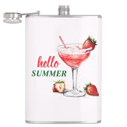 Hello Summer | ストロベリーカクテルフラスコ フラスク (オープン)