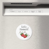"Hello Summer" ストロベリー マグネット (インサイチュ (食洗機))