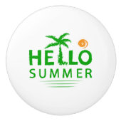 Hello Summer セラミックノブ (正面)