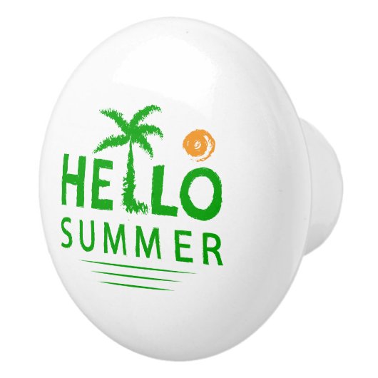 Hello Summer セラミックノブ (右)
