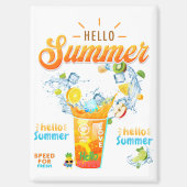 Hello Summer マグネット (正面)