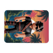 Hello summer マグネット (横)