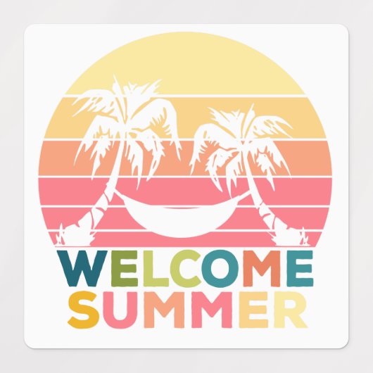 HELLO SUMMER.ラベル ラベル (デザイン1)