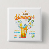 Hello Summer 缶バッジ (正面)