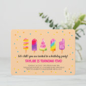 Hello Summer Birthday Party 招待状 (スタンド正面)