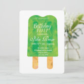 Hello Summer Birthday Party 招待状 (スタンド正面)
