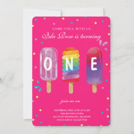 Hello Summer Birthday Party 招待状