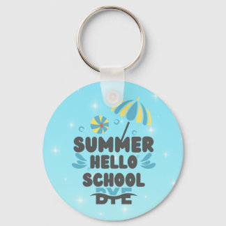 Hello Summer Bye School Acrylic Keychain キーホルダー