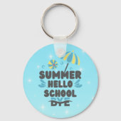 Hello Summer Bye School Acrylic Keychain キーホルダー (裏面)