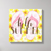 Hello Summer Canvas Print キャンバスプリント (正面)