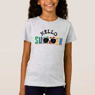 Hello Summer Girls Tシャツ