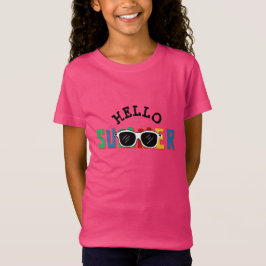 Hello Summer Girls Tシャツ