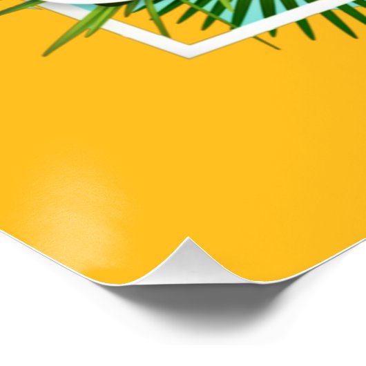 Hello Summer Glossyポスター ポスター (コーナー)