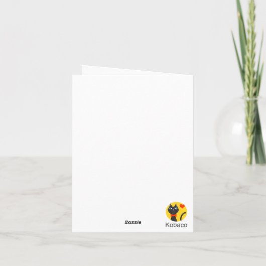 Hello Summer Greeting Card カード (裏面)