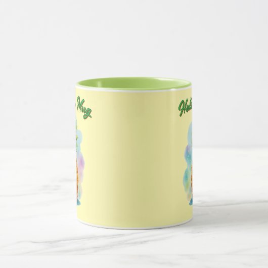 Hello Summer Happy Pineapple Coffee Mug マグカップ (中央)