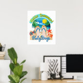 Hello Summer - HolyDays ポスター (ホームオフィス)