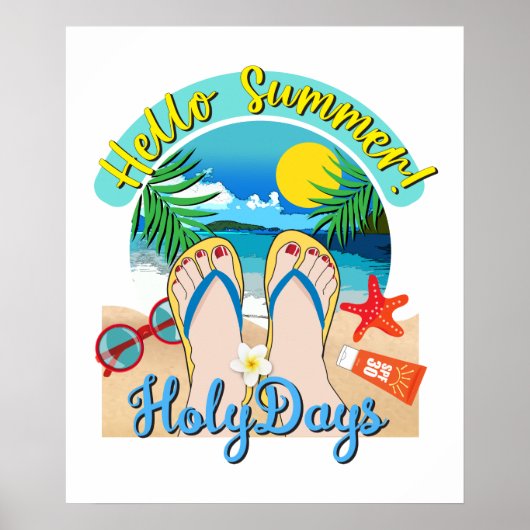 Hello Summer - HolyDays ポスター (正面)
