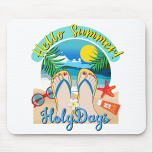 Hello Summer - HolyDays マウスパッド