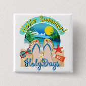 Hello Summer - HolyDays 缶バッジ (正面)