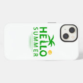 Hello Summer iPhoneケース (裏面横)