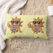 Hello summer  lumbar pillow ランバークッション (ブランケット)