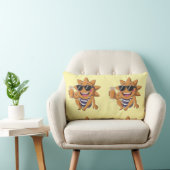 Hello summer  lumbar pillow ランバークッション (椅子)