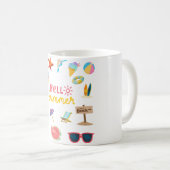 Hello Summer Mug -おもしろいとサニーコーヒーカップ コーヒーマグカップ (正面右)
