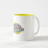 Hello Summer Mug ツートーンマグカップ (正面右)