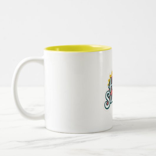 Hello Summer Mug  ツートーンマグカップ (左)