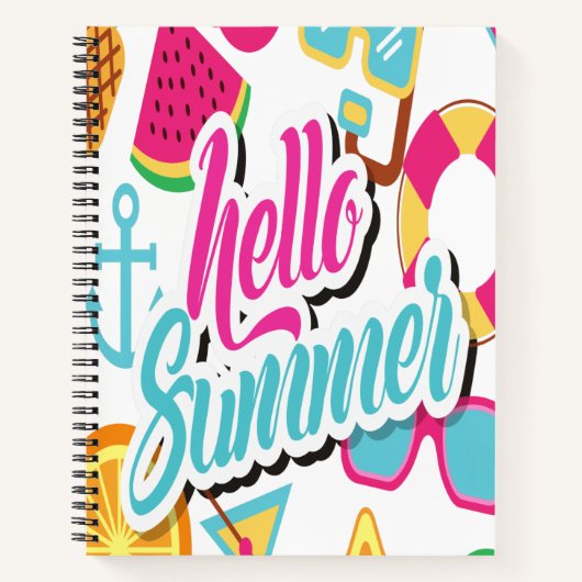 Hello Summer Notebook ノートブック (正面)