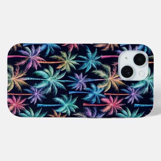 Hello Summer Palms Case-Mate iPhoneケース (裏面 (横))