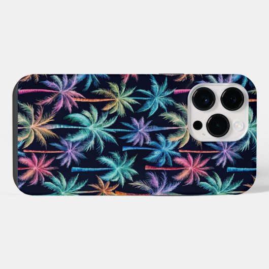 Hello Summer Palms iPhoneケース (裏面横)