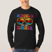 Hello Summer  School s Out For Summer Teacher Boys Tシャツ (正面)