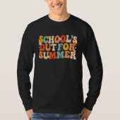 Hello Summer School s Out For Summer Teacher Summe Tシャツ (正面)