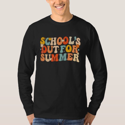 Hello Summer School s Out For Summer Teacher Summe Tシャツ (正面)