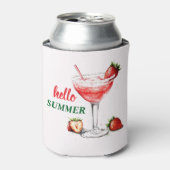 Hello Summer | Strawberry Cocktail Can Cooler 缶クーラー (缶正面)