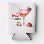 Hello Summer | Strawberry Cocktail Can Cooler 缶クーラー (正面)