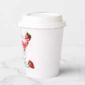 Hello Summer | Strawberry Cocktail Paper Cups 紙コップ (左)