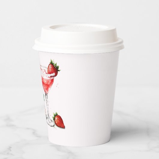 Hello Summer | Strawberry Cocktail Paper Cups 紙コップ (左)